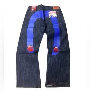 Vintage Heritage‎ Evisu Jeans With Daicock Painted Logo In The Back Size 42
